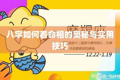 八字如何看命相的奥秘与实用技巧