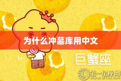 为什么冲墓库用中文