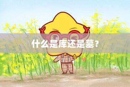 什么是库还是墓？