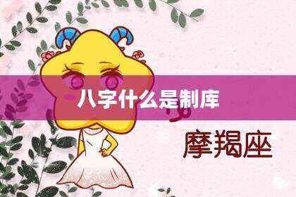八字什么是制库