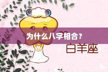 为什么八字相合？