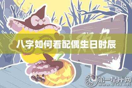 八字如何看配偶生日时辰