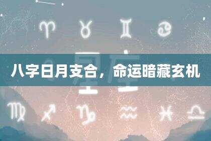 八字日月支合，命运暗藏玄机