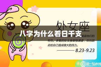 八字为什么看日干支